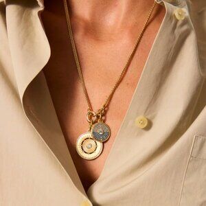 Roxanne Assoulin The Medallion Charm Necklace